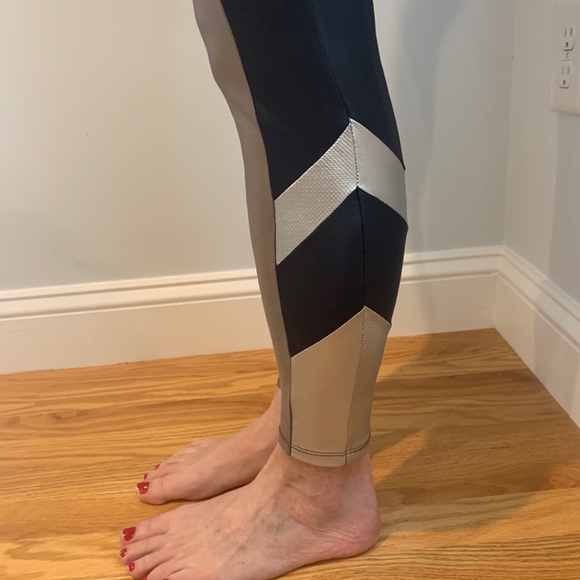 Langston Sport Cyrus Metallic Block Legging S - Picture 5 of 6